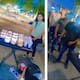 Niña mexicalense de 11 años reparte comida de sus festejos a personas en situación vulnerable