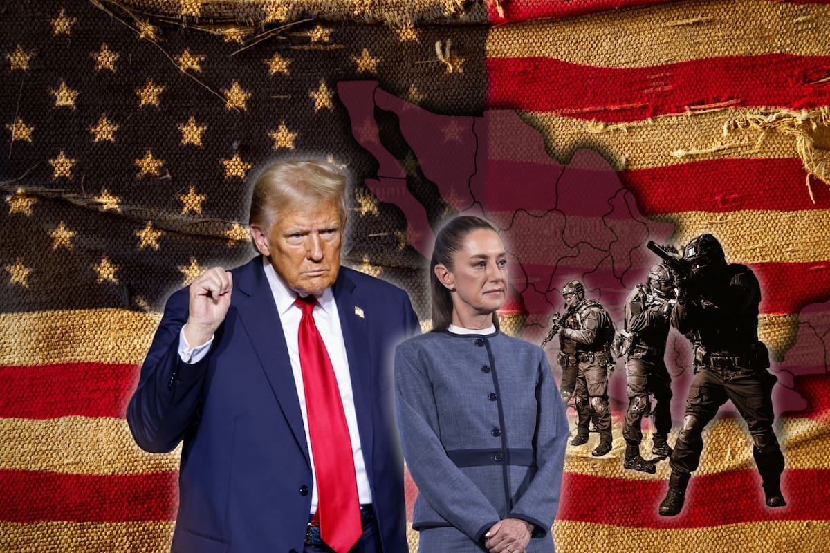 Trump presiona a México para poder mandar más militares para “luchar contra el narco”
