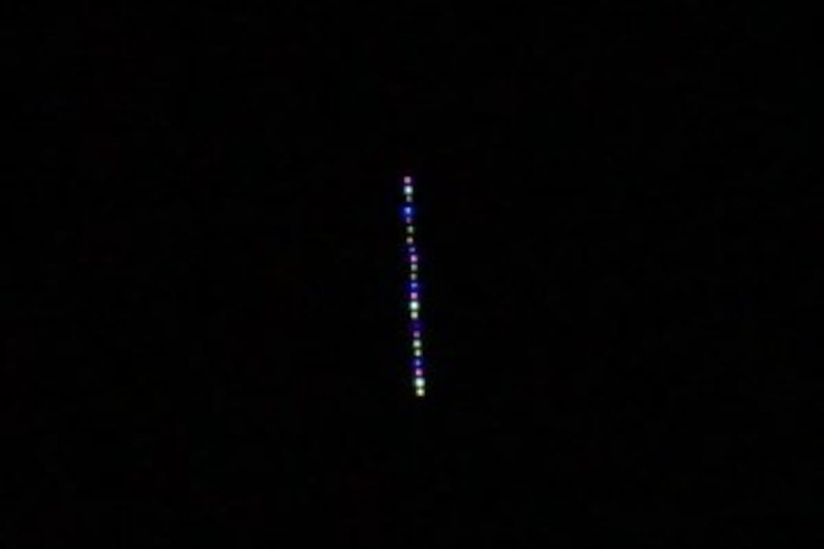 "Mi hermana y yo nos espantamos": El objeto con luces que causó pánico en Cancún porque creyeron era un ovni