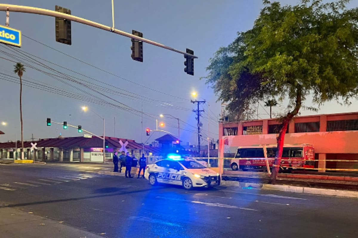 Hombre muere tras ser atropellado por el tren