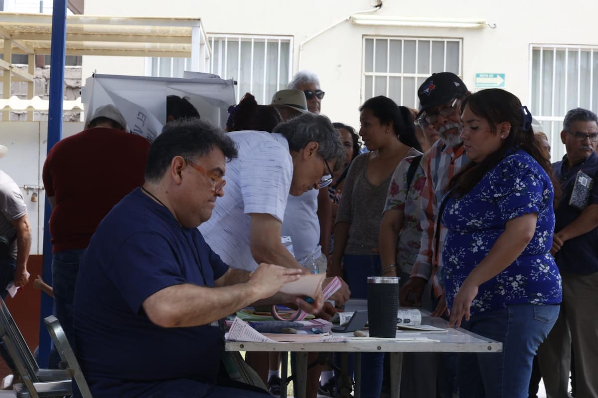 Gran participación ciudadana en la casilla 0343 de Cuatro Olivos
