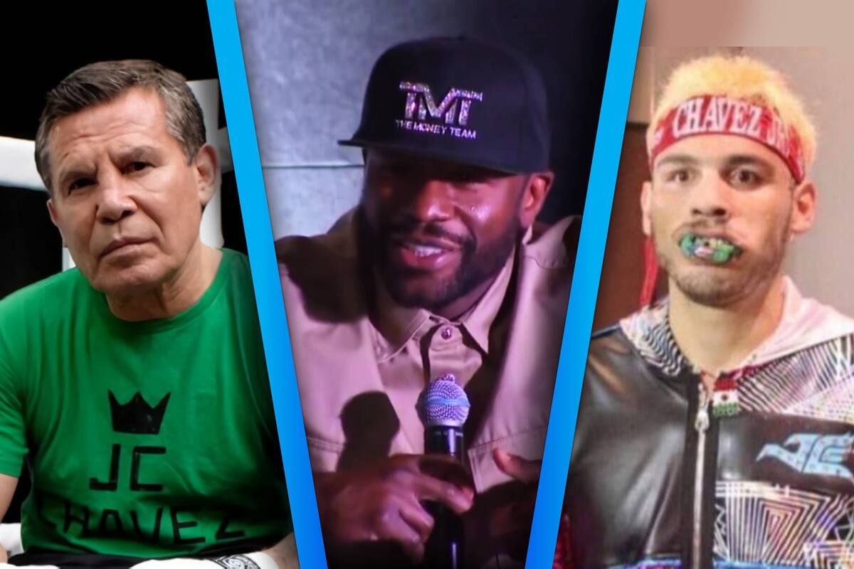Mayweather asegura que le ganaría sin manos en una misma noche a Julio César Chávez y a su hijo