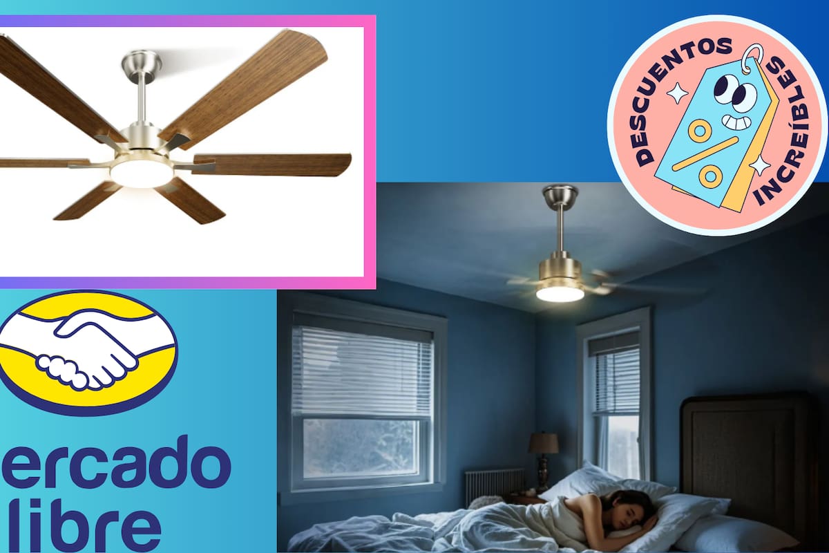 34% OFF: Ventilador Brisa Silenciosa por solo $1,807 (precio normal $2,738)