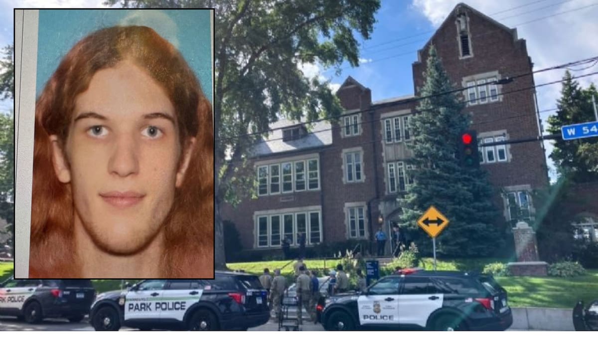 Tiroteo en escuela católica de Minneapolis: joven de 26 años abrió fuego durante misa; 2 niños murieron y 17 personas quedaron heridas. Foto: AP y Heraldo de México