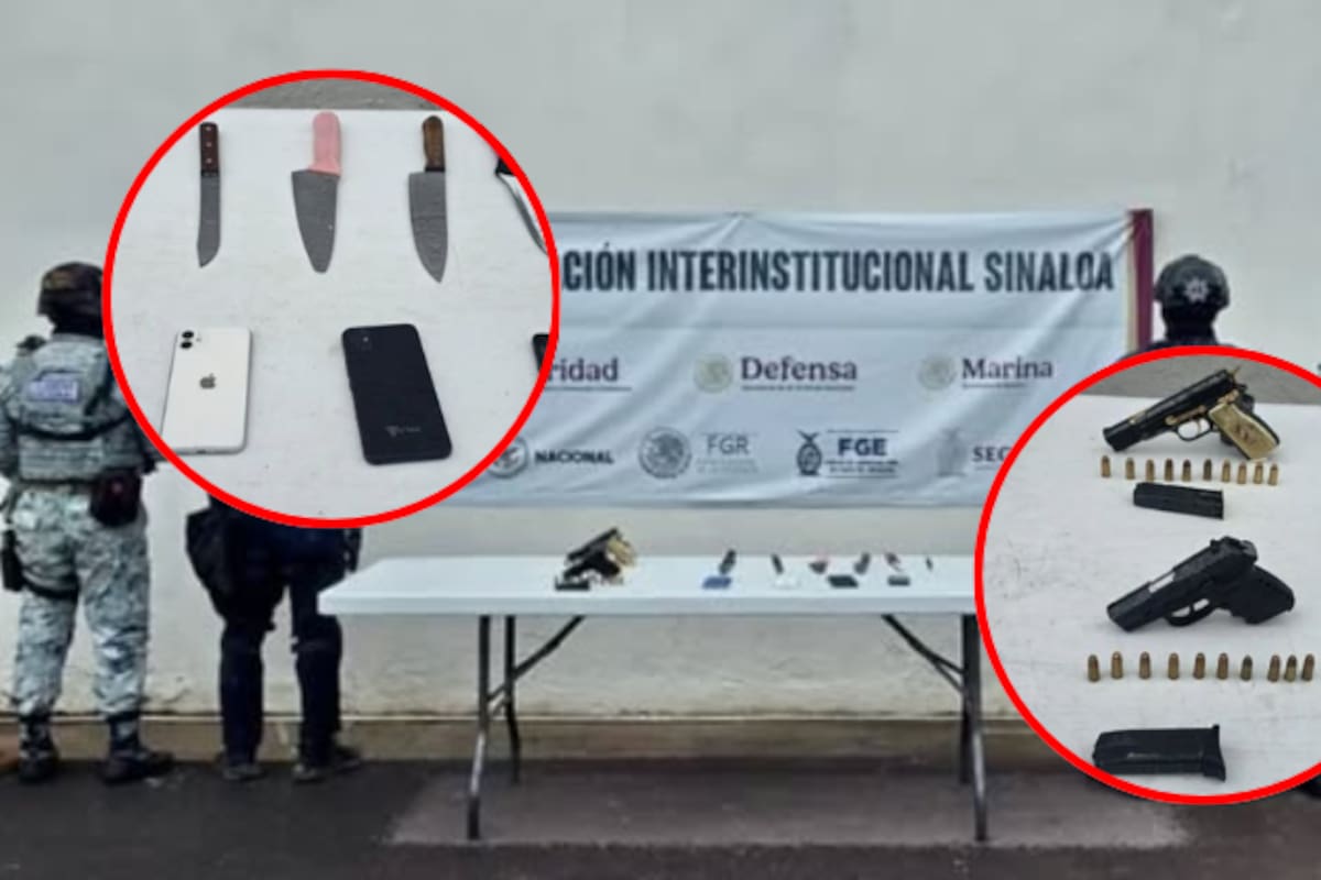 Armas, cuchillos y celulares dentro del penal: revisión sorpresa en Aguaruto revela objetos prohibidos