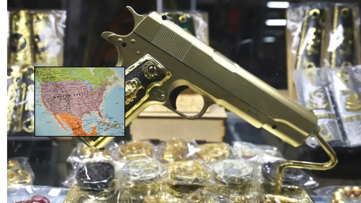 México y Estados Unidos lanzan la Operación Cortafuegos contra el tráfico de armas. Foto: Milenio y Canvas