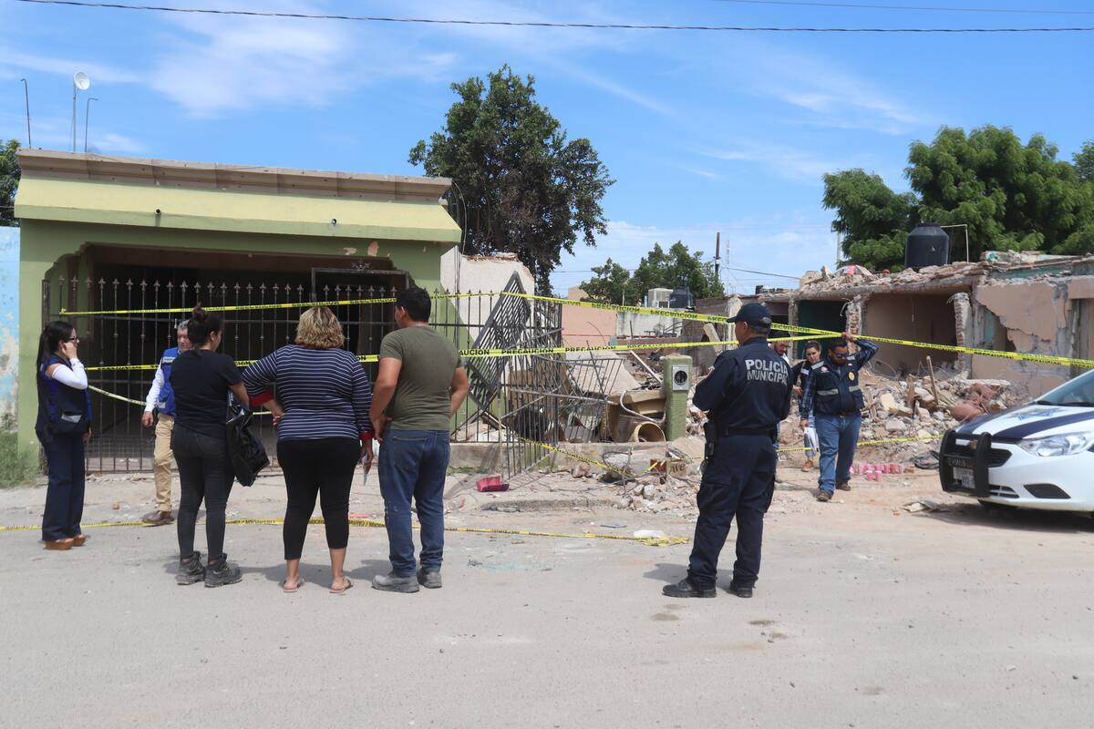 Están familias de la explosión en la incertidumbre