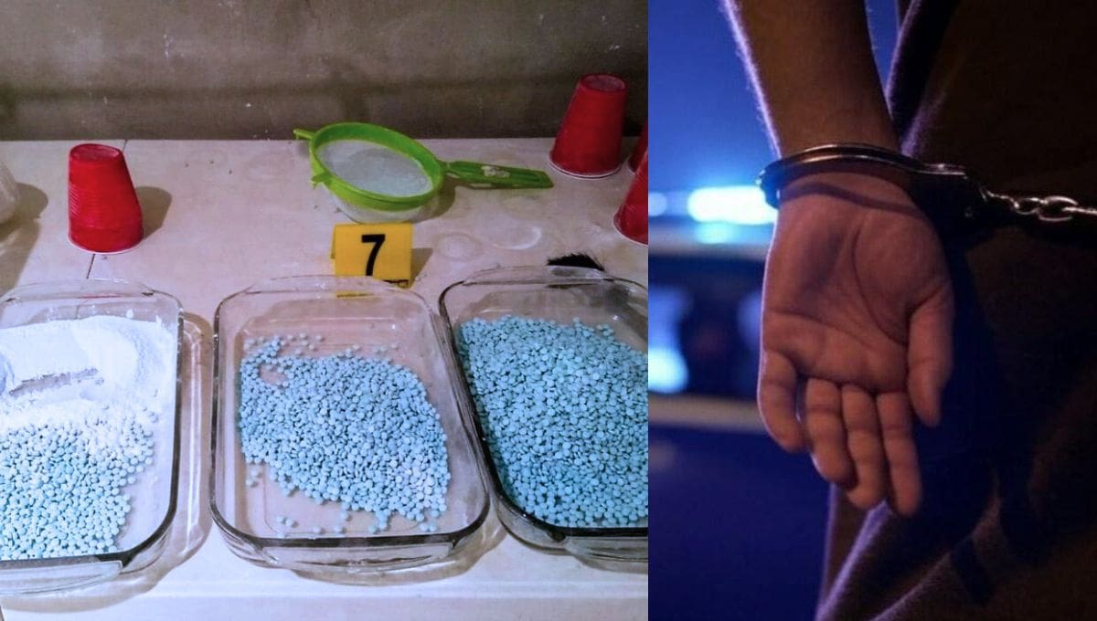 Jesús Jiménez Montes fue condenado a cuatro años y ocho meses de prisión por posesión de casi 10 mil pastillas de fentanilo con fines de venta.