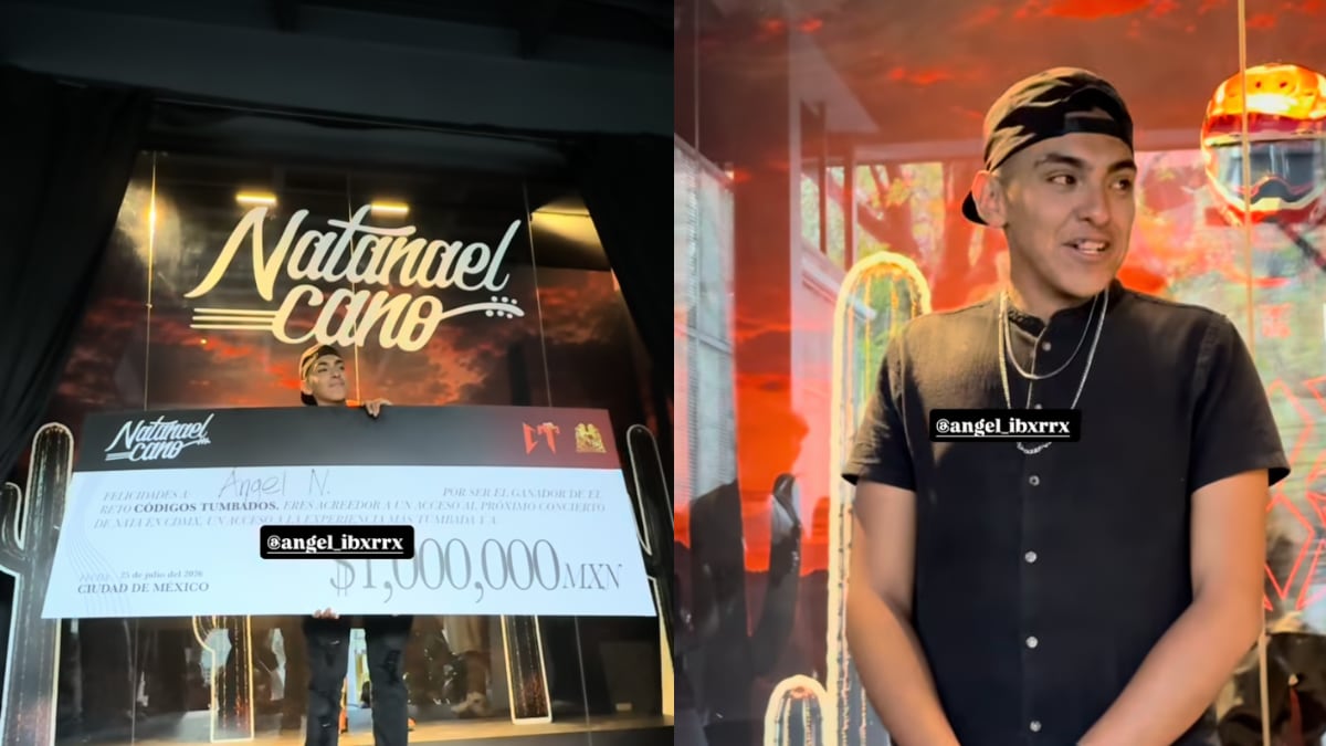 Después de recorrer la CDMX siguiendo las pistas, ya apareció el ganador del millón de pesos de Natanael Cano. Además, el cantante dejó una sorpresa para sus fans: aseguró que tiene dos álbumes en camino.