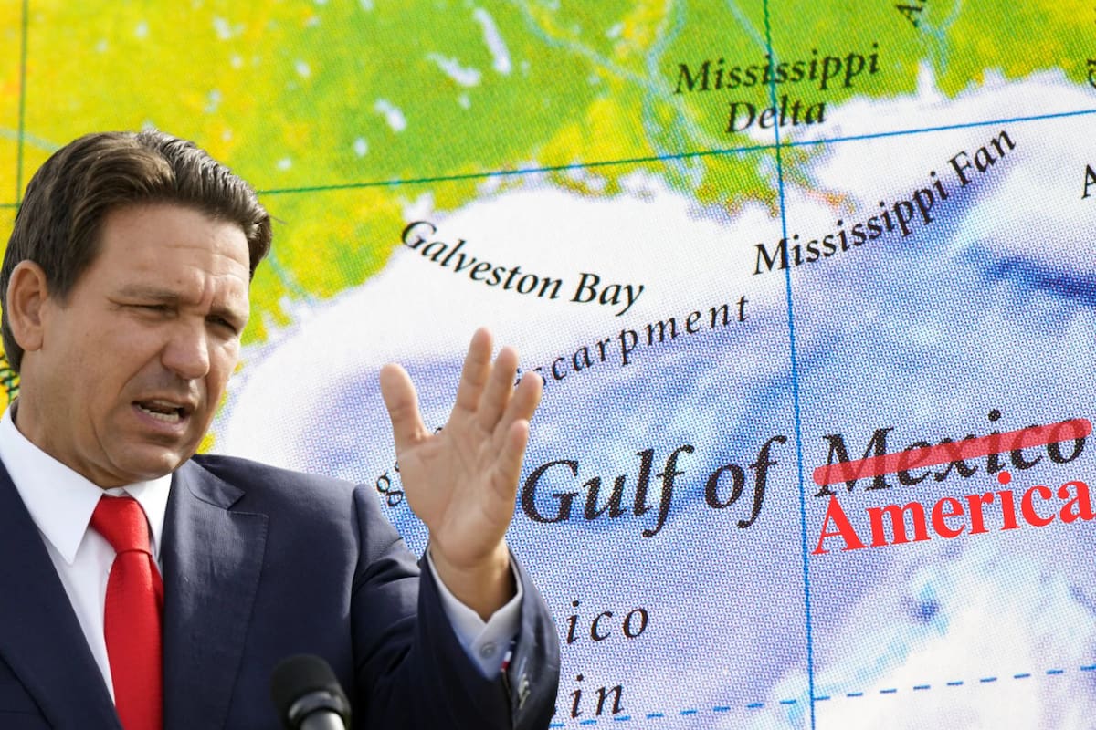 Florida es el primer estado en llamar “Golfo de América” al Golfo de México en orden ejecutiva