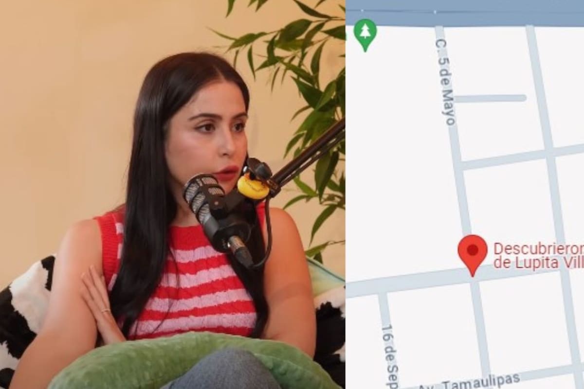 Modifican Google Maps para indicar el lugar donde Lupita Villalobos descubrió que su ex la engañaba