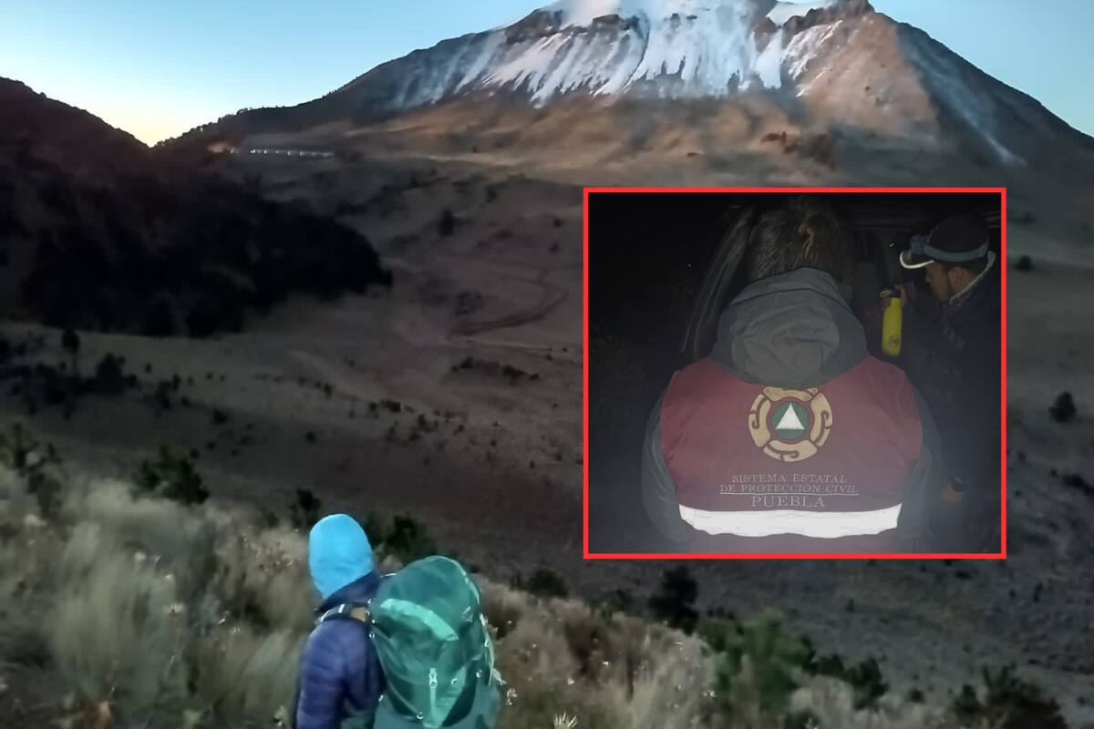 Dos peregrinos desaparecen en el Pico de Orizaba