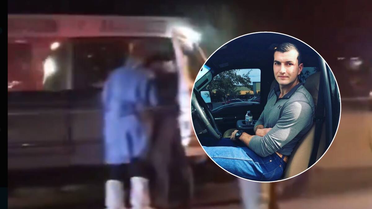 Nicholas "N", originario de Tucson, Arizona habría estado acompañado de su novia cuando sufrió un ataque directo.