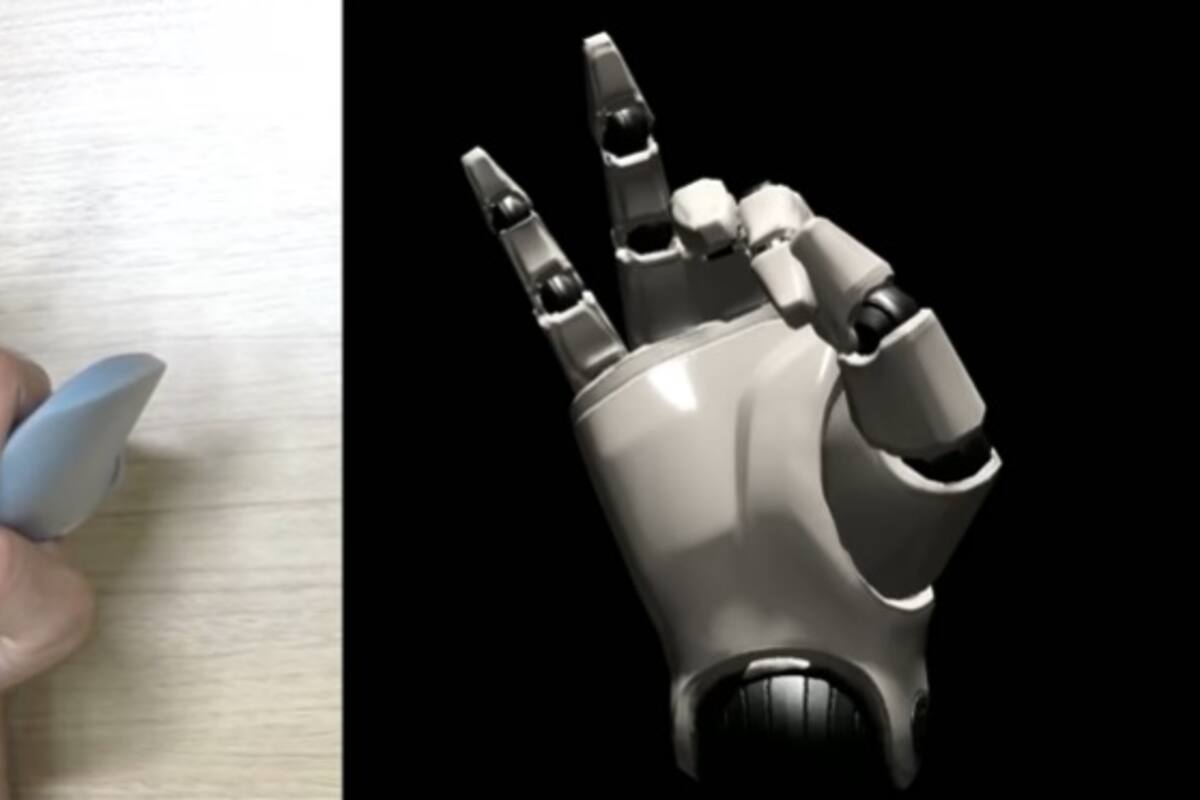 Así funciona el prototipo de mando VR de Sony que reconoce los movimientos de la mano