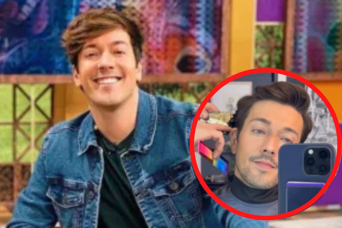 Roger González estrena nuevo look