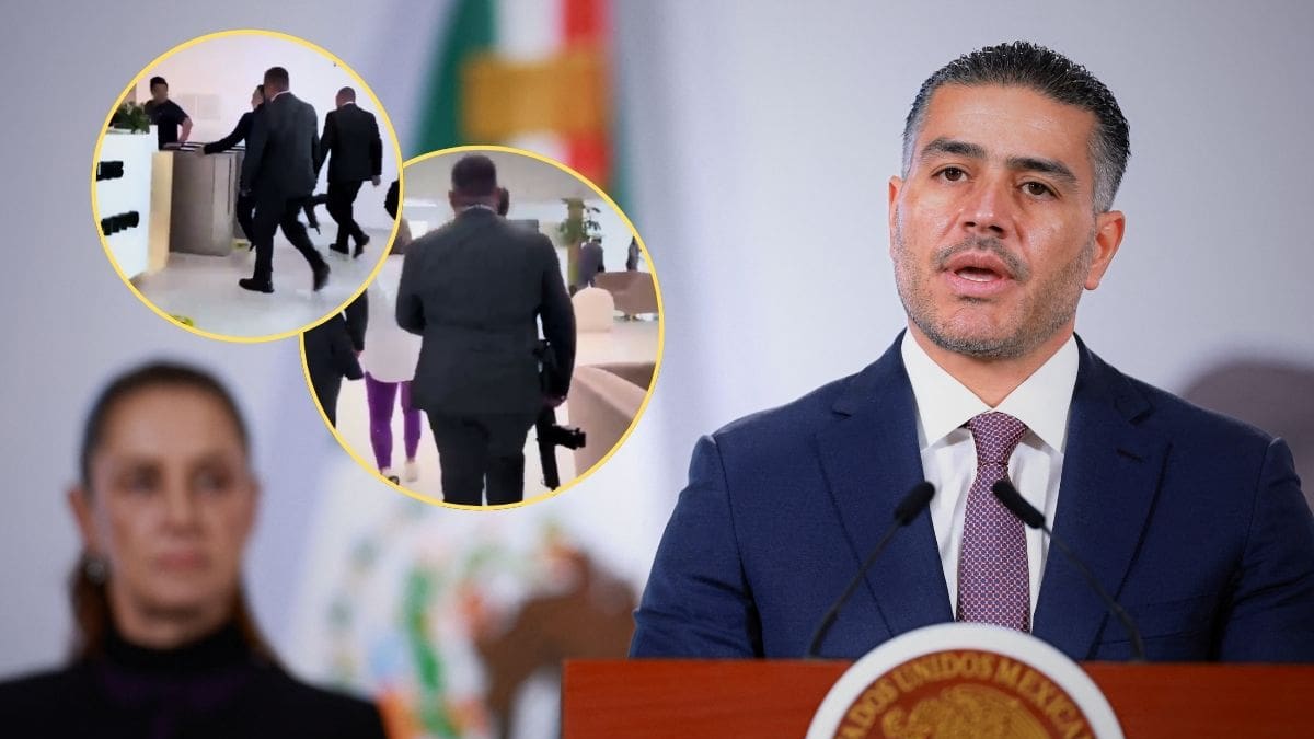 Sheinbaum pide a Harfuch revisar caso del alcalde de Metepec tras irrumpir con escoltas armados en club deportivo y condena actitud “soberbia”