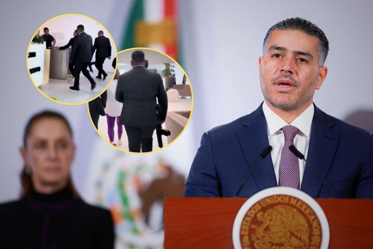 Sheinbaum pide a Harfuch revisar caso del alcalde de Metepec tras irrumpir con escoltas armados en club deportivo y condena actitud “soberbia”