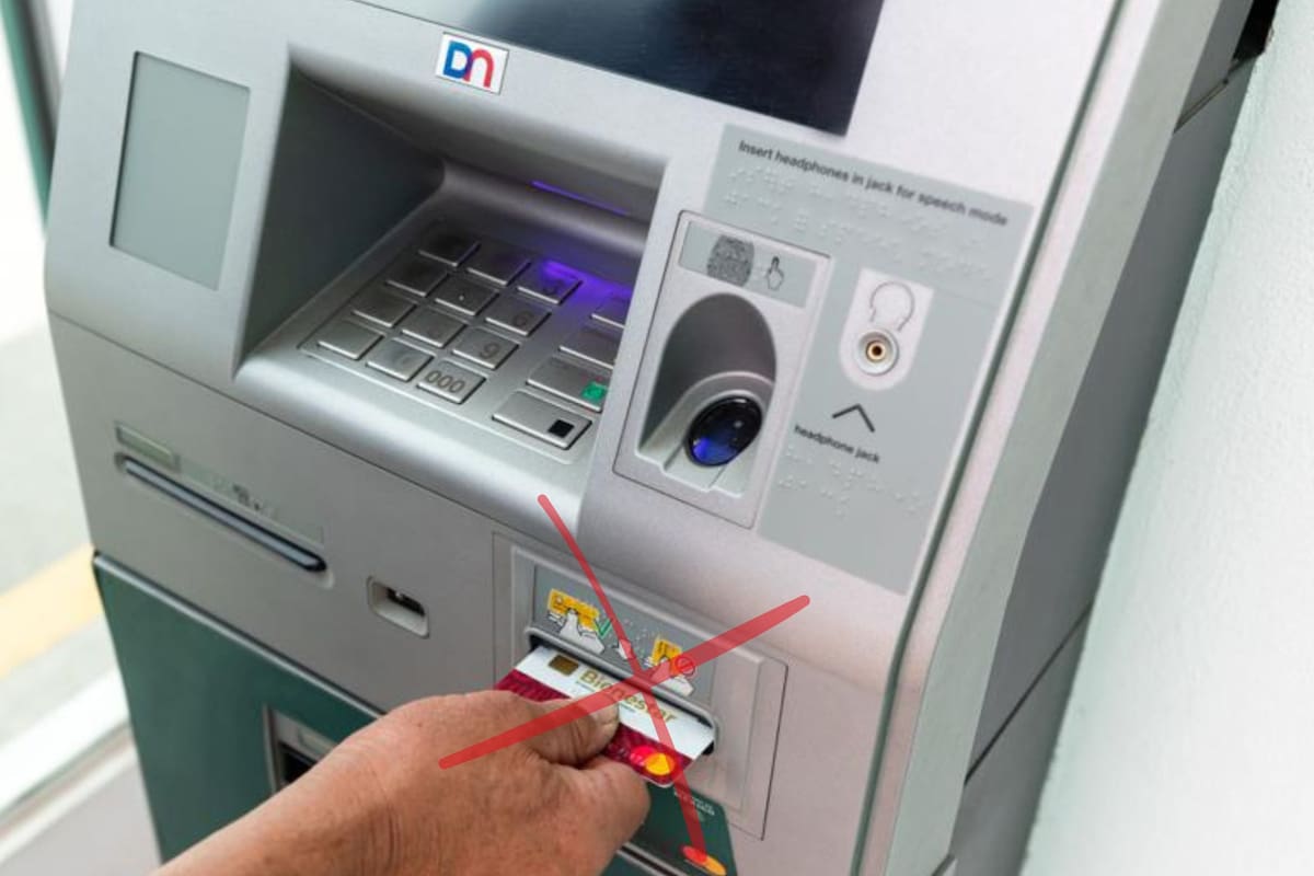 ¡Que no te pase! 6 motivos por los que un cajero automático puede retener tu tarjeta bancaria