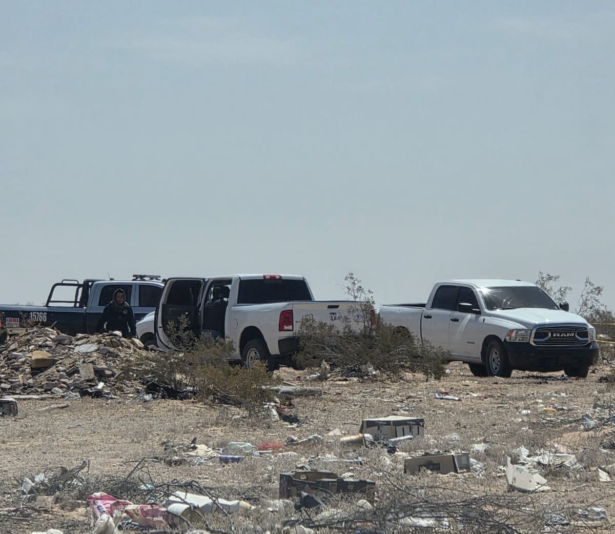 En esta jornada participaron colectivos de Puerto Peñasco, Mexicali, Cajeme y del propio San Luis Río Colorado, así como personal de la Comisión de Búsqueda de Personas Desaparecidas. │Foto: Gina Rodríguez