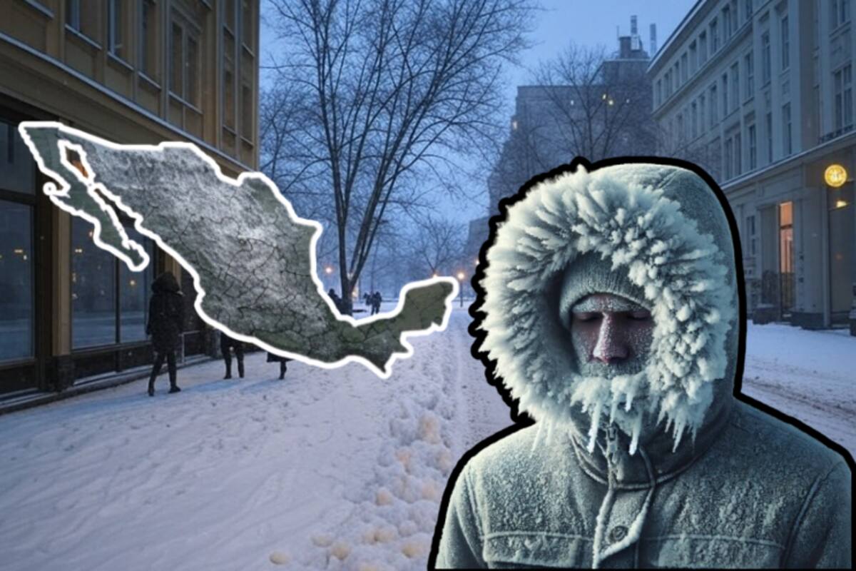 Frente Frío No. 25 traerá temperaturas extremas y heladas a México