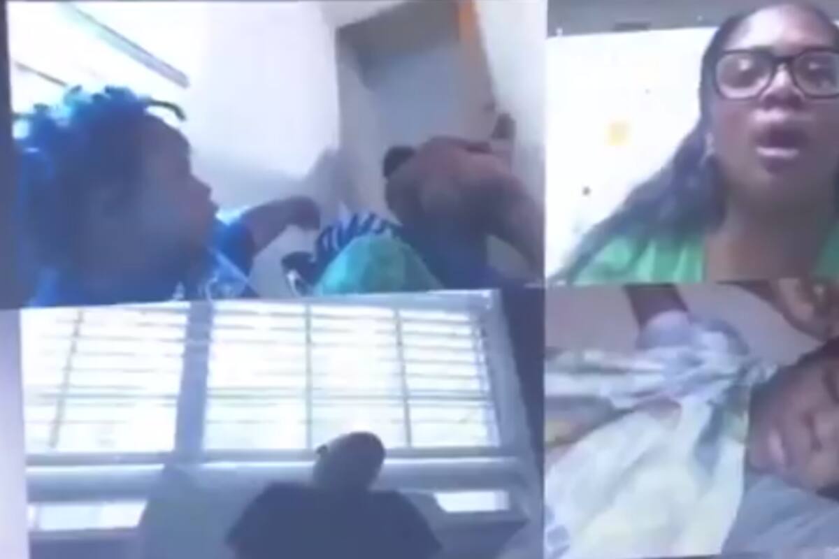 Desnuda aparece en clase virtual madre de estudiante; video se hace viral