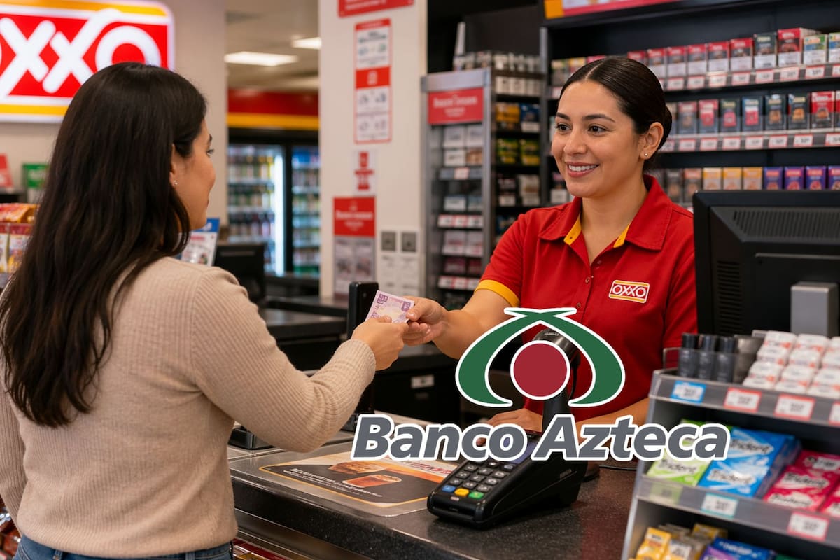 Banco Azteca habilita depósitos, retiros y pago de tarjetas en 24 mil tiendas Oxxo desde este 23 de abril, permitiendo a sus clientes realizar gestiones cotidianas en horarios extendidos sin acudir a sucursales tradicionales