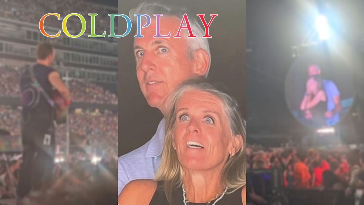 El CEO de Astronomer Andy Byron fue captado antes de la Kiss Cam en un beso con su presunta amante, la encargada de Recursos Humanos de su empresa, Kristin Cabot. | Captura de video