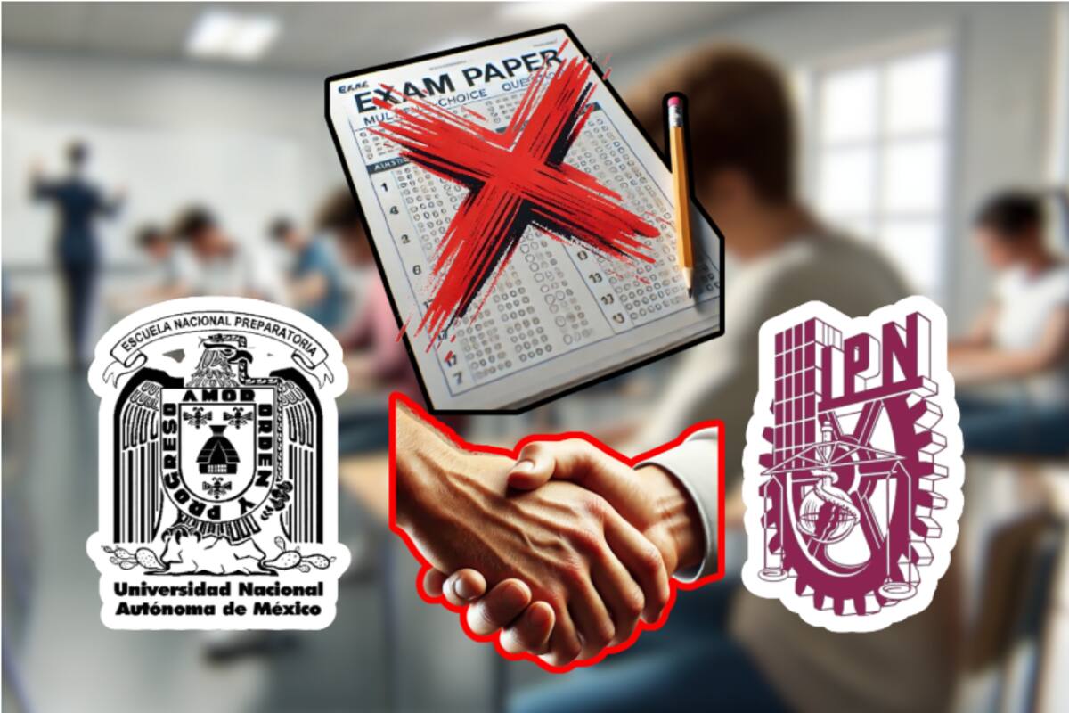 UNAM e IPN aplicarán examen en línea para ingreso a bachillerato en 2025