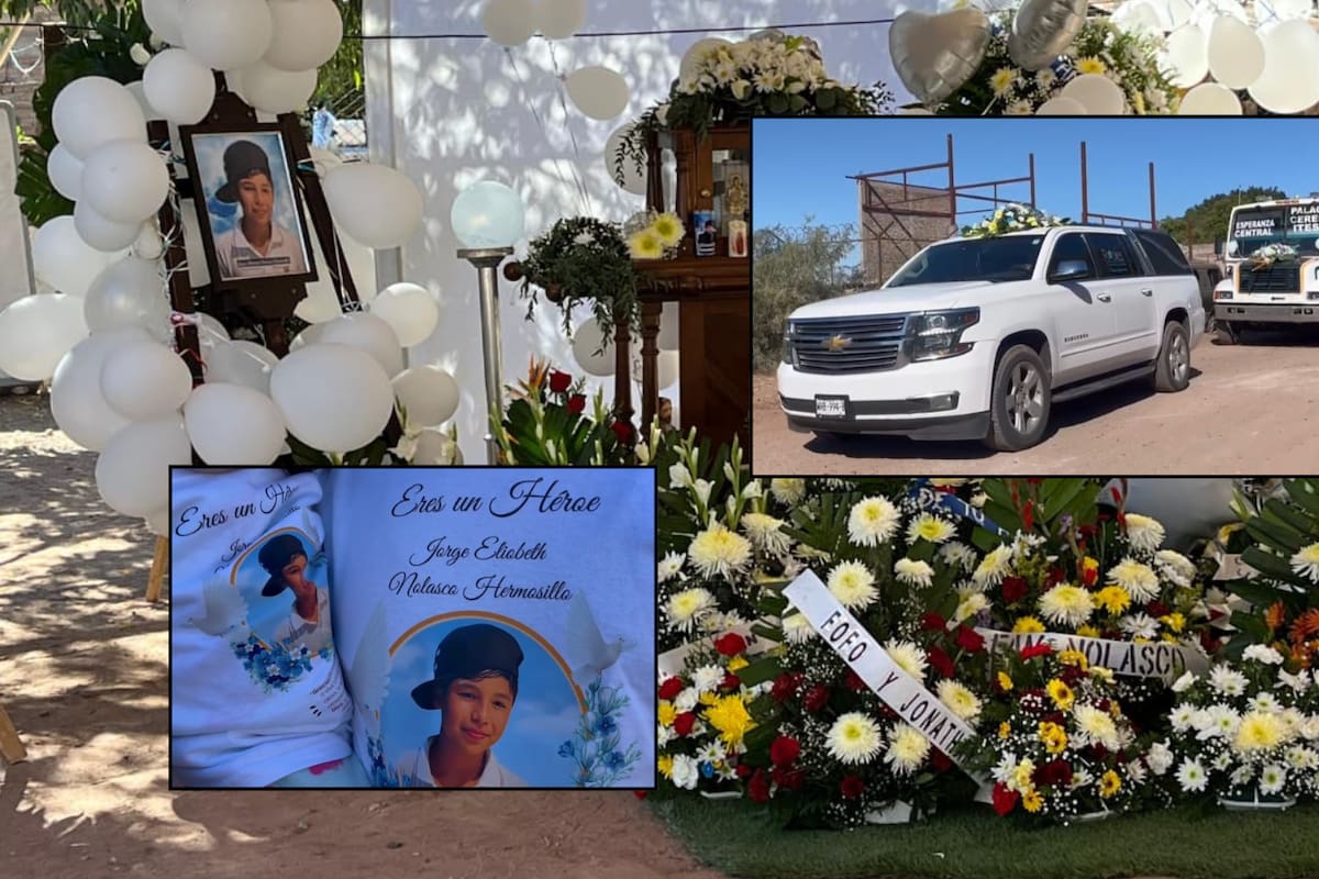 Despiden a Jorge Eliobeth, fallecido en un incendio en Cajeme