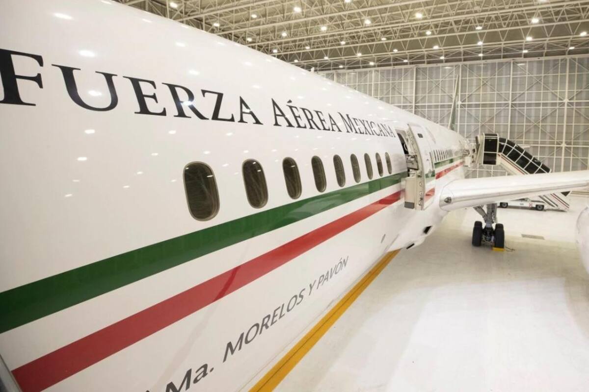 Avión presidencial vuelve a México tras mantenimiento en EU