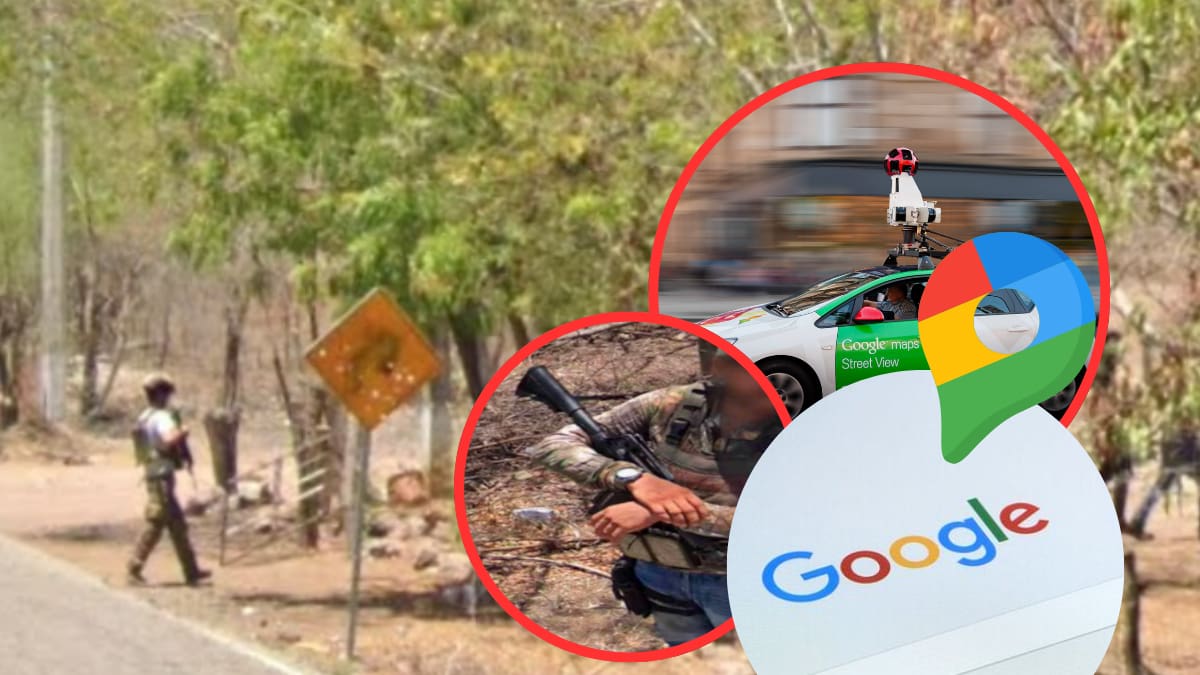 Vehículo de Google Street View fue detenido por hombres armados en una carretera rural de Culiacán y las imágenes aparecieron después en Google Maps