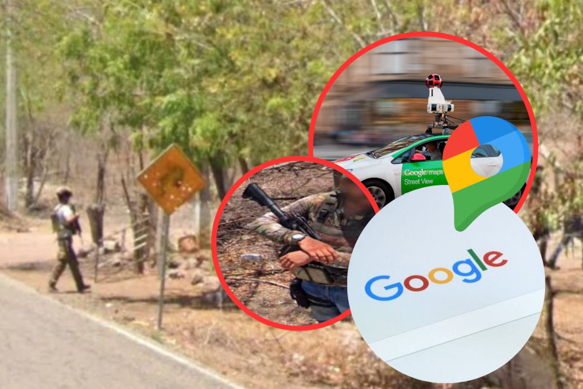 Vehículo de Google Street View fue detenido por hombres armados en una carretera rural de Culiacán y las imágenes aparecieron después en Google Maps
