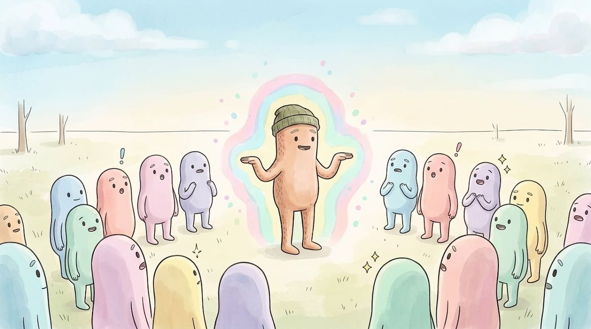 La necesidad de parecer seguro, interesante o “cool” puede relacionarse con la forma en que las personas construyen su imagen frente a los demás. Foto: Generada con IA