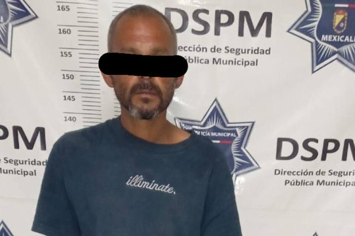 Arrestan a sujeto por robo a peatón en Valle del Pedregal