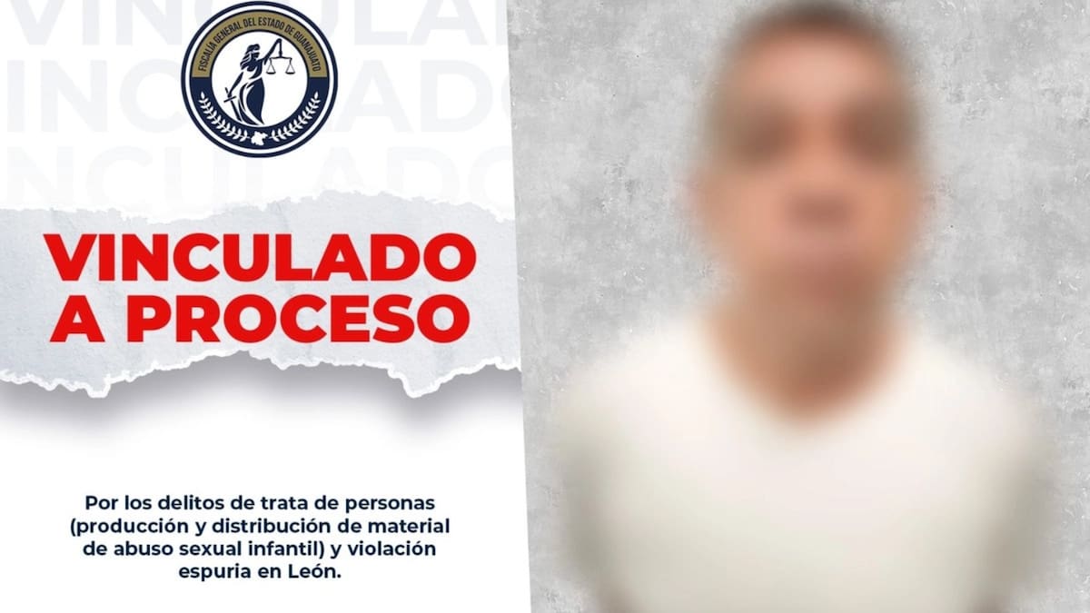 Detienen en Guanajuato a un hombre por producir material de abuso sexual infantil tras una alerta internacional que permitió identificar un hotel en León y rescatar a una niña de ocho años víctima de violación