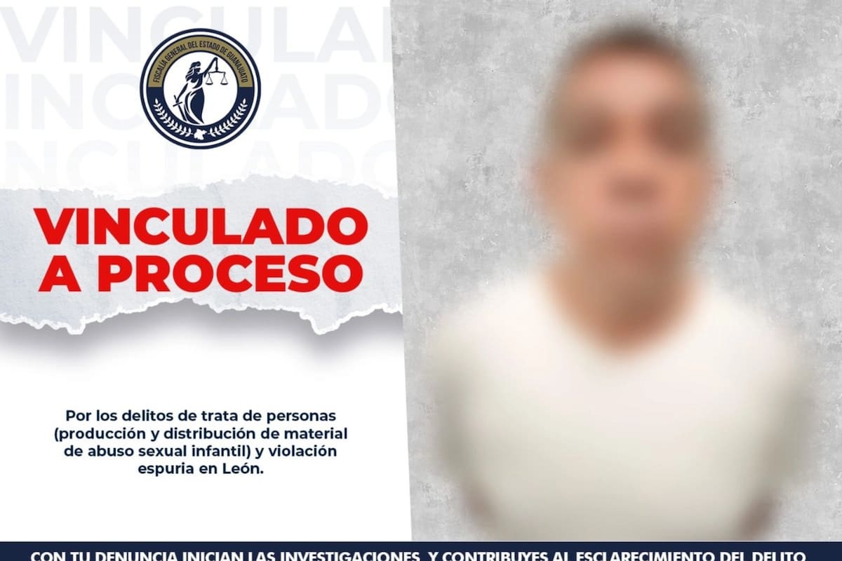 Detienen en Guanajuato a un hombre por producir material de abuso sexual infantil tras una alerta internacional que permitió identificar un hotel en León y rescatar a una niña de ocho años víctima de violación
