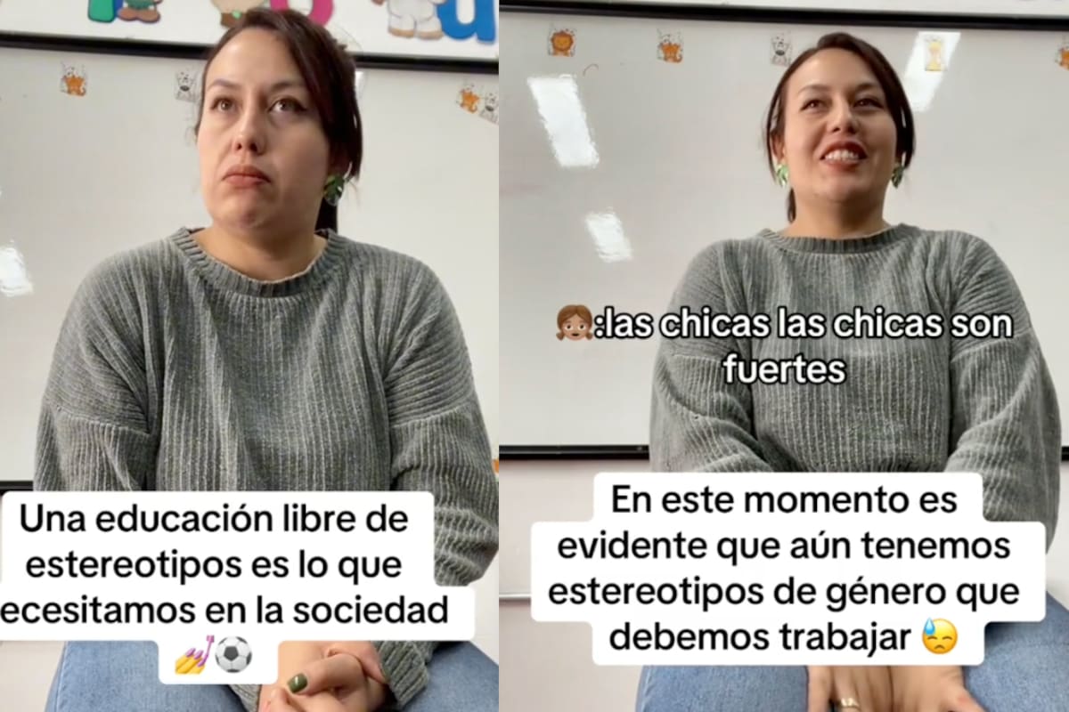 Maestra imparte clase a alumnos de preescolar sobre los estereotipos de género: “vamos a jugar a pintarnos las uñas”