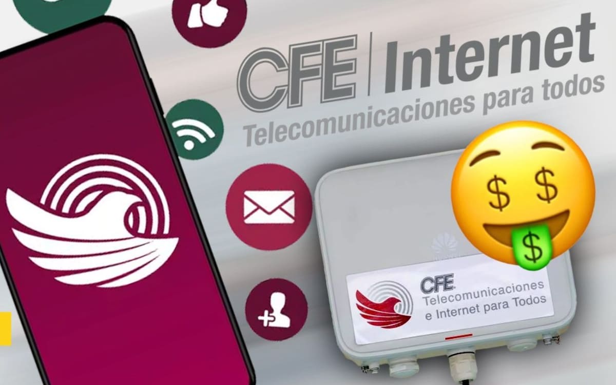 CFE. Internet para todos. Paquetes. Precios.