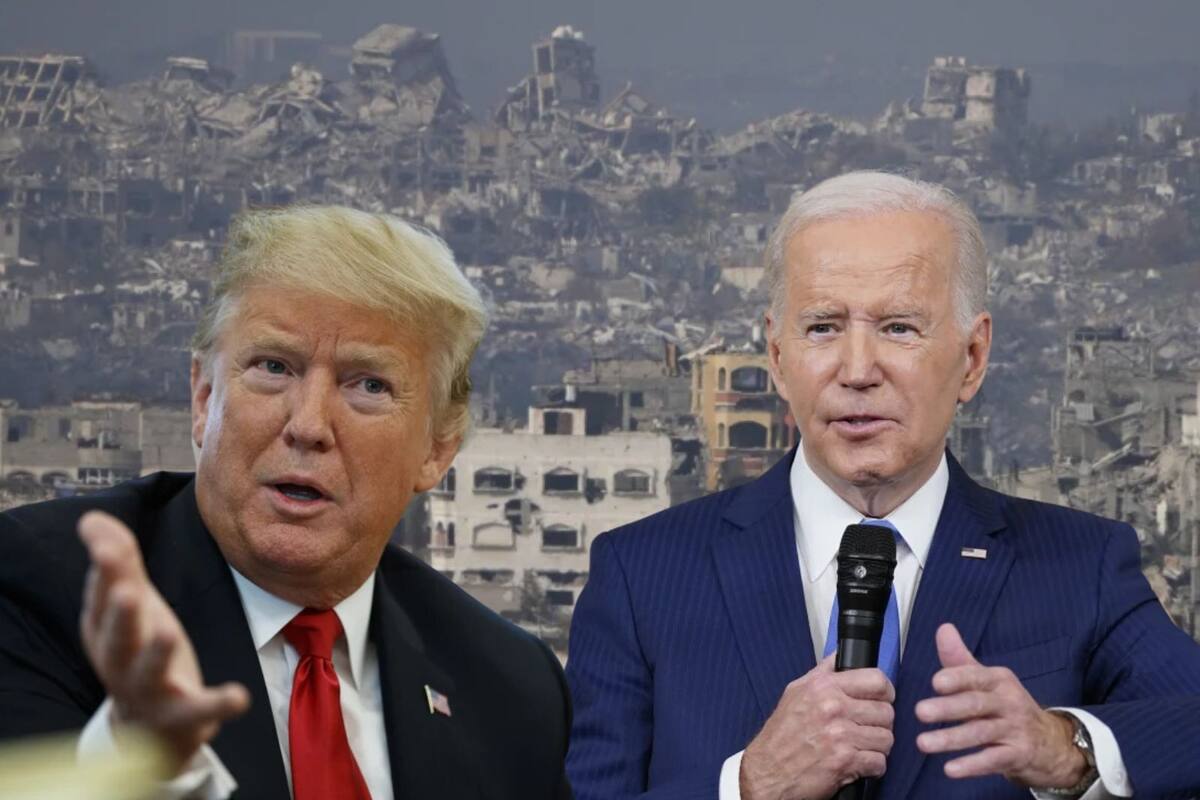 Trump y Biden se disputan el crédito por el acuerdo de alto el fuego en Gaza