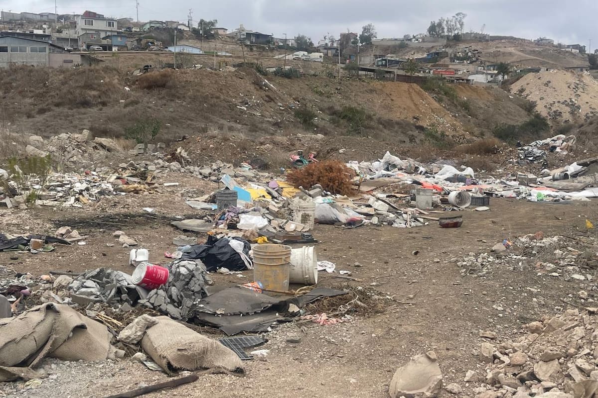 Hay más de 60 basureros clandestinos en Rosarito