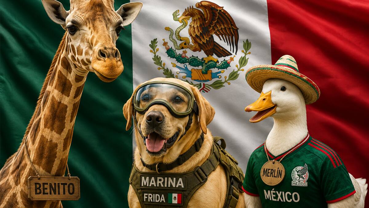 No solo el pato Merlín, sino también Benito y Frida: los animales que se volvieron símbolos nacionales por rescate, esperanza y viralidad