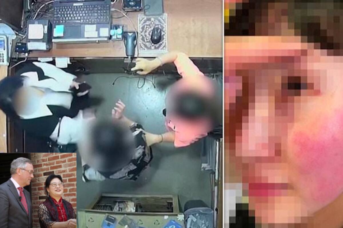 VIDEO: Esposa de embajador de Bélgica en Corea del Sur abofetea a trabajadora de tienda que la acusó de robar ropa