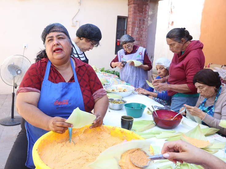 Tamales con historia y fe: celadoras de Villa de Seris se alistan para la kermés de la celebración del día de la Virgen de la Candelaria
