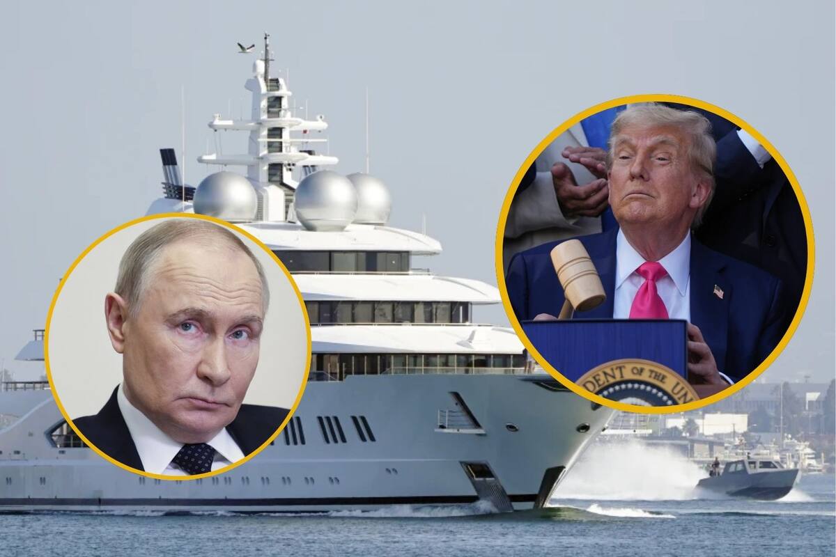 Estados Unidos subasta el superyate ruso “Amadea”, valuado en 325 millones de dólares que contiene hasta un helipuerto mientras Trump sigue presionando a Putin