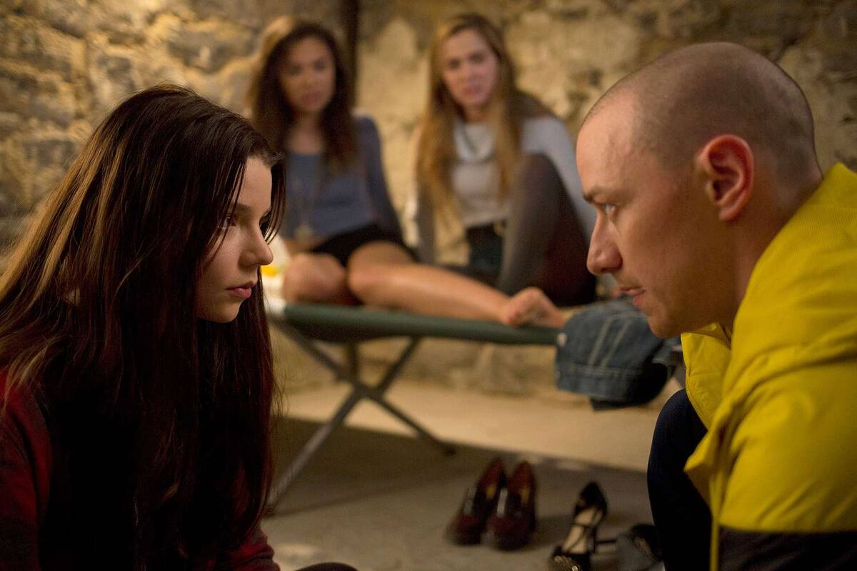 James McAvoy en 'Split' (2016)