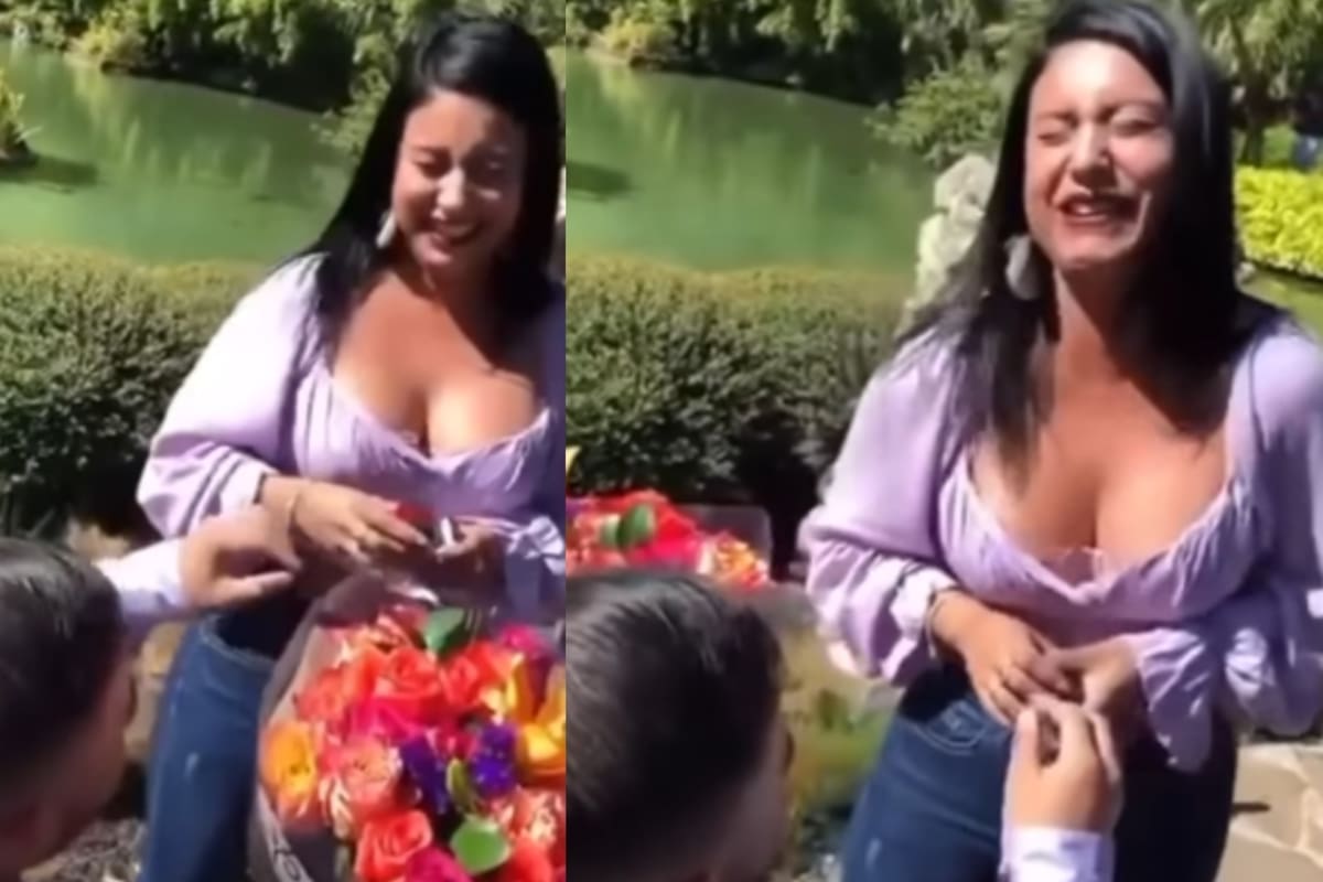 “¿Sí me vas a...? ¡Ay no, Julio!”: Mujer reacciona con humor a su propuesta de matrimonio y causa risas en redes