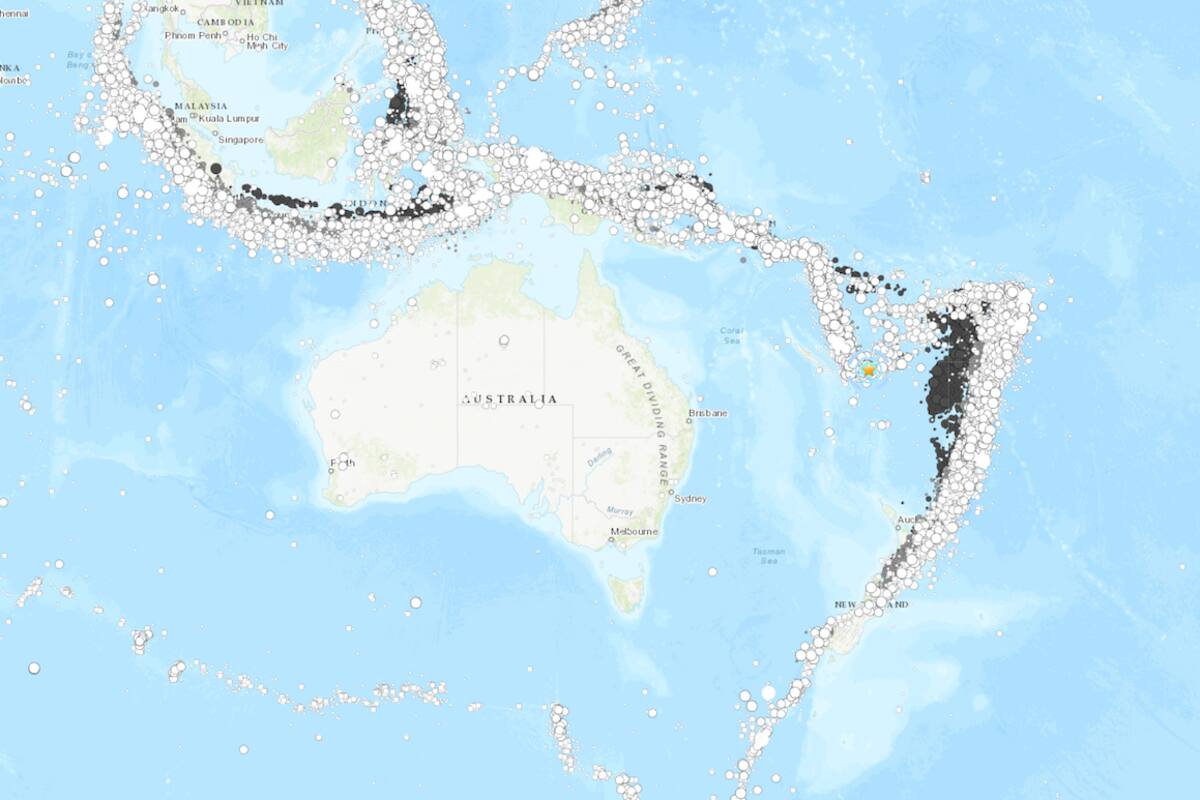 Tsunami en el Pacífico tras sismos y réplicas en la región de Nueva Zelanda