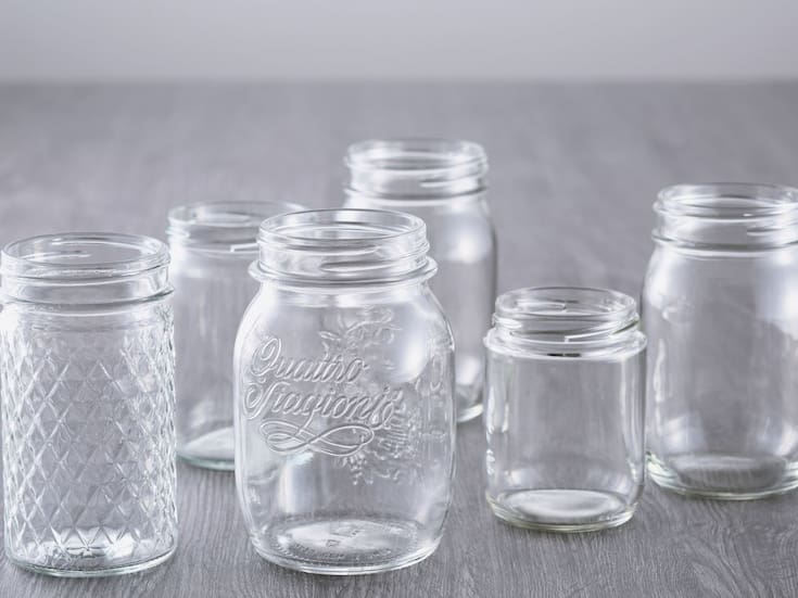 Cómo quitar las etiquetas de los tarros de cristal de forma rápida y sin residuos