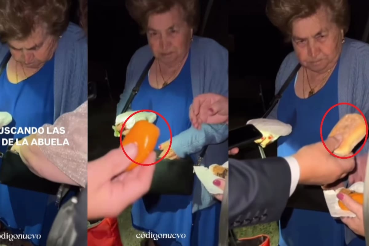 Nietos ayudan a su abuela a buscar las llaves de su casa y encuentran chiles y panes dentro de ella