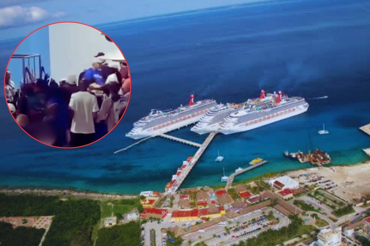 VIDEO: Pelea masiva entre pasajeros de crucero en Texas deja a 24 personas vetadas de embarcar en futuros viajes por conducta violenta